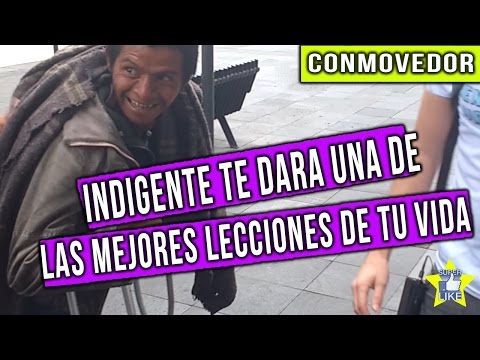 😲👏Este indigente te dara la mejor leccion de tu vida / Experimento social / Mensajeros urbanos