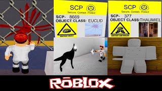 SCP - Web Kraken, Hole Man and Good Boy By 049_Plauge [Roblox]