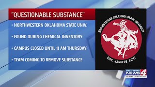 NWOSU cancels Jan. 16 morning classes after questionable substance found