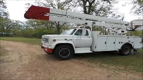 1988 Chevrolet C70 bucket truck for sale | no-reserve Internet auction May 12, 2016