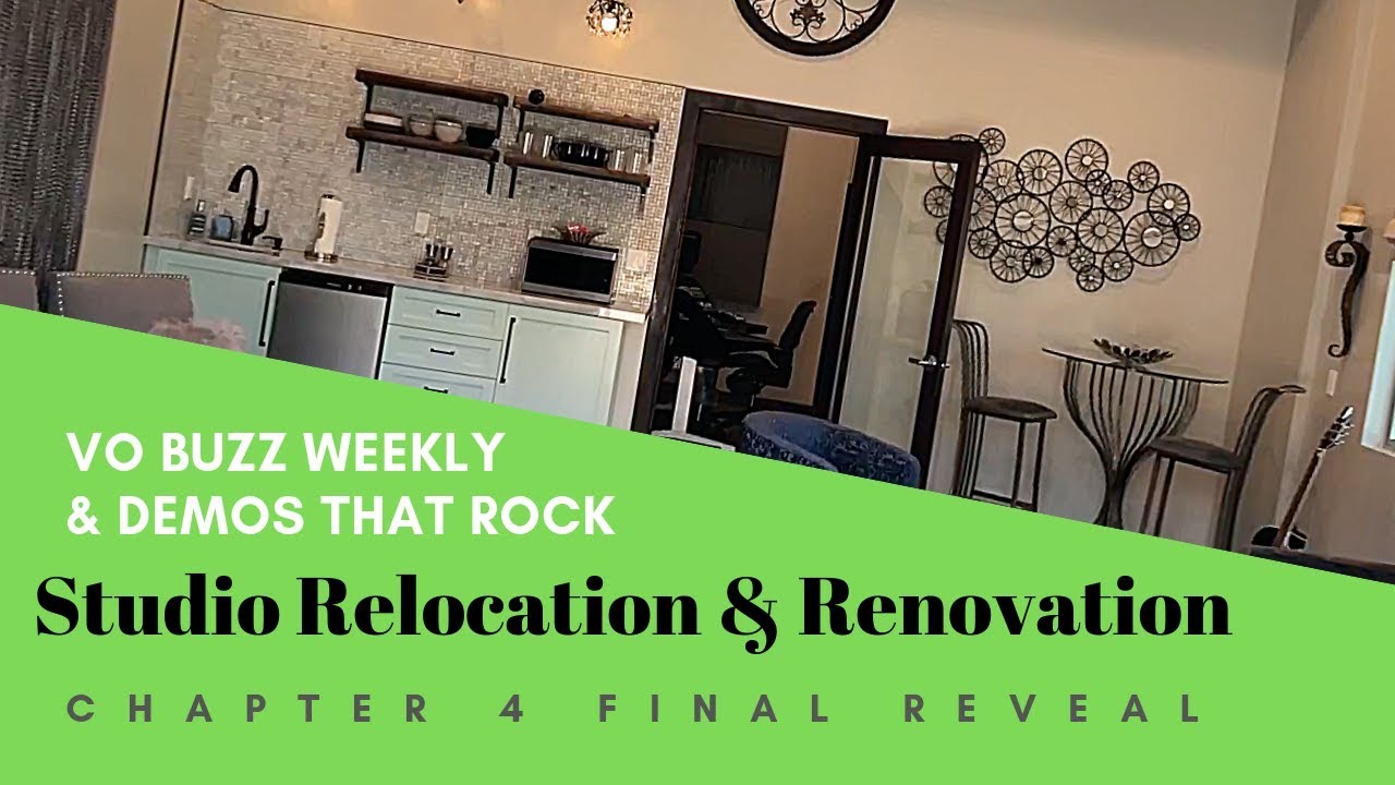 Chapter 4 - Studio Renovation Final Reveal | Voice Over Recording - YouTube