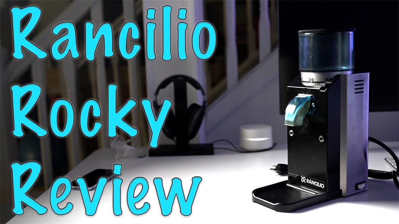 Rancilio Rocky Espresso Grinder (Black - Doserless)