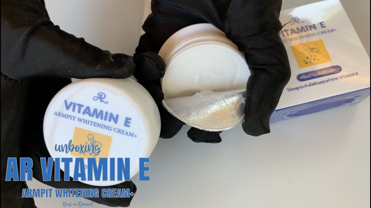 vitamin e armpit whitening cream