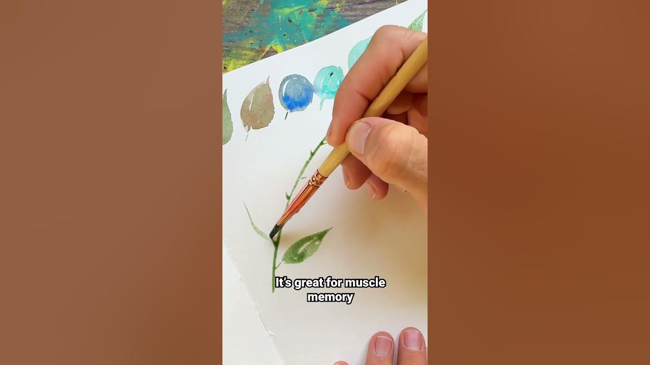 🔴 LIVE REPLAY! Easy DIY Watercolor Leaves with Minimal Supplies – K Werner  Design Blog