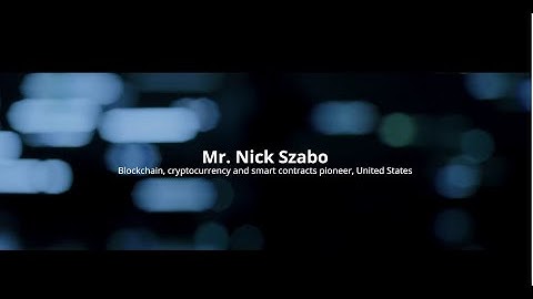 Nick Szabo | BLOCKWALKS