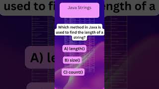 Master Java: Test Your Knowledge with Exciting Multiple Choice Questions! #shorts Wealth