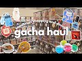 gacha haul in Tokyo🇯🇵/ capsule toy unboxing/ shopping and sushi