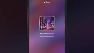 6. Neon Pathway (AI Generated)