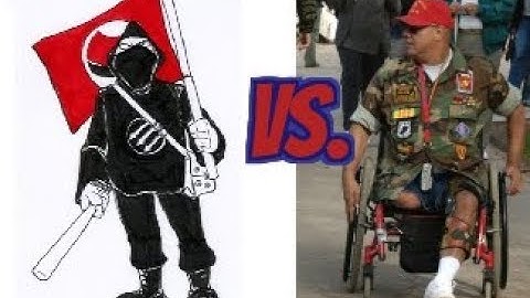 Antifa Attacks Disabled Vet In Wheelchair!!!