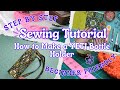 How to Sew a Yeti Water Bottle Holder | Easy Step-by-Step Sewing Tutorial for Beginners