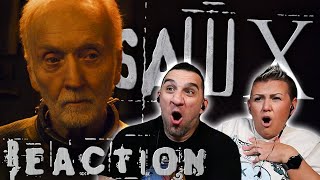 We want to play a game!! Saw X (2023) Movie REACTION!!