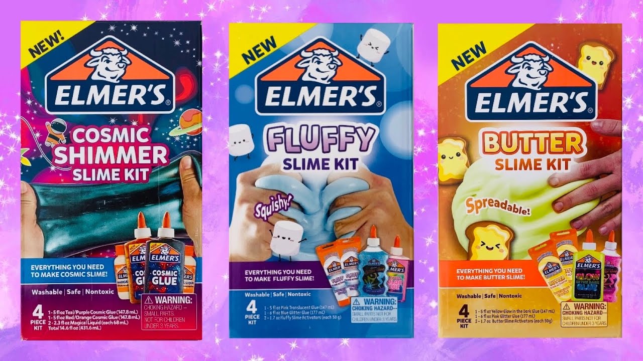 Elmer's Opaque 4-Piece Glue Slime Kit