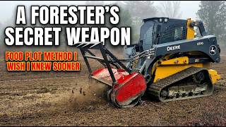 Step 2 of Converting an old field into a food plot