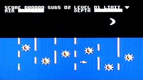 Harbour Attack on Commodore C16 vintage home computer. Gameplay & Commentary