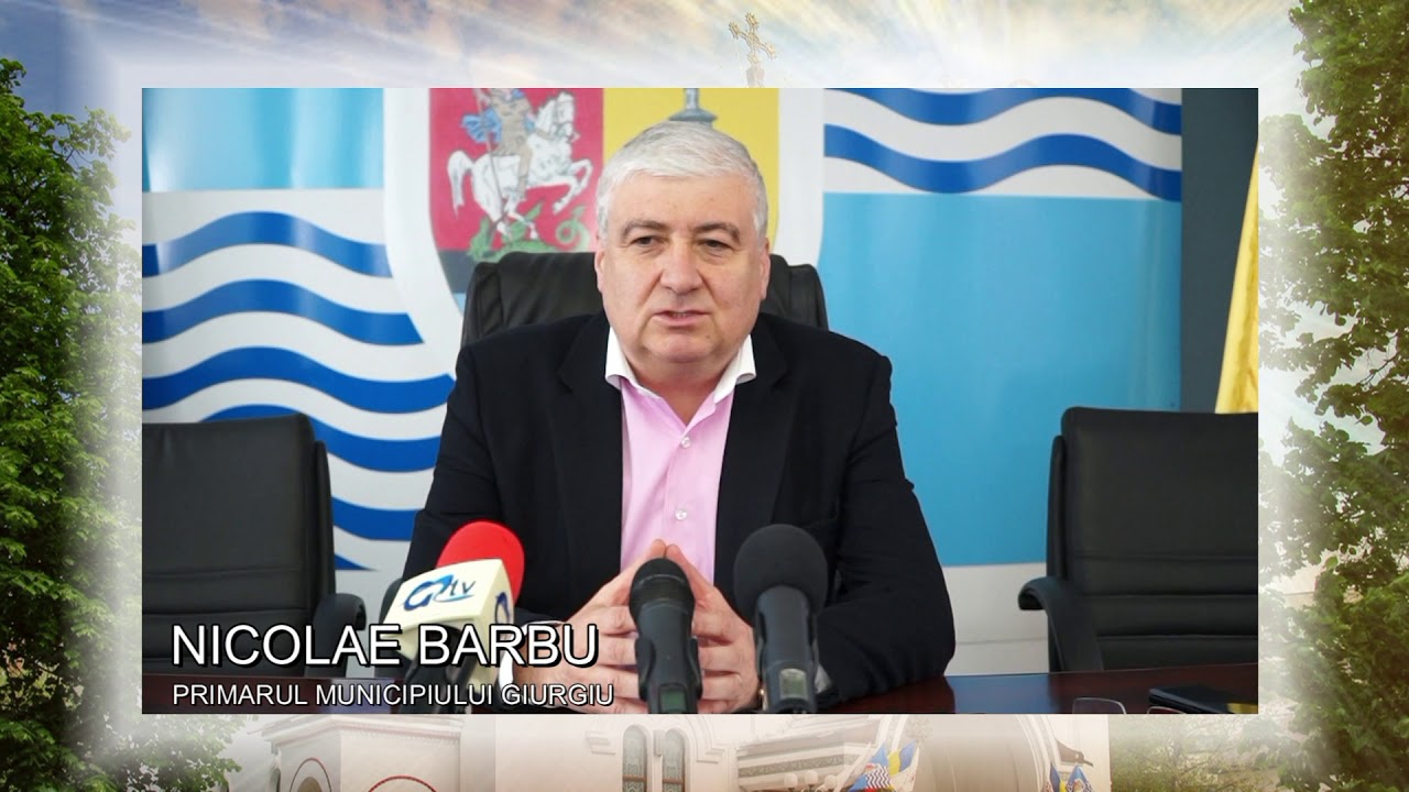 Mesajul de Paște al primarului Nicolae Barbu realitatea tv emisiuni