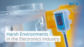 Harsh Environments in the Electronics Industry | SICK AG