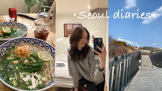 Seoul Vlog | Реалистичные дни в Сеуле | как проходят дни студента | кафе, рестораны в Сеуле