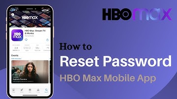 How to Reset your HBO Max Account Password