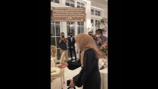 Lesty Ngasih Kejutan Datang ke Pernikahan Keisha dan Adhi~