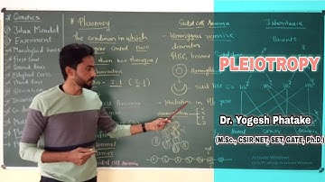 Pleiotropy | Genetic Basis of Inheritance | Explained by Dr. Yogesh