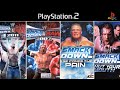 Evolution WWE Games on PS2