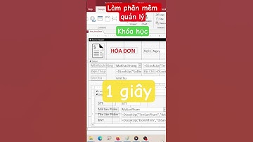 hướng dẫn làm phần mềm quản lý bán hàng