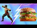 MORTAL KOMBAT + BURGER 🍔 FUNNY RESULT 😂😂😂