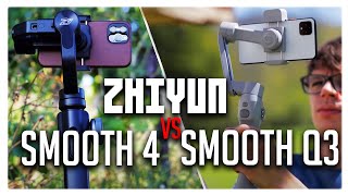 Zhiyun Smooth 4 vs Zhiyun Smooth Q3 - The BEST Zhiyun Smartphone Gimbal is..