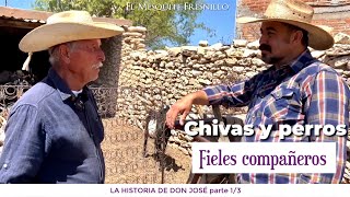 CON 86 AÑOS DE EDAD Y TOMANDO LECHE DE CHIVA, DIARIAMENTE CAMINA VARIOS KILOMETROS CON SU REBAÑO