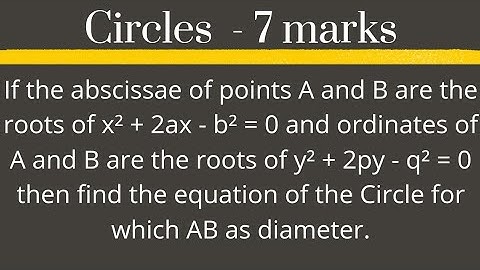 #circles | 4 marks problem  @EAG
