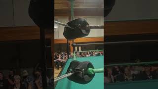 Caterpiller off the top rope #wrestling #slydoggandcoolcat #funny #prowrestling #comedy