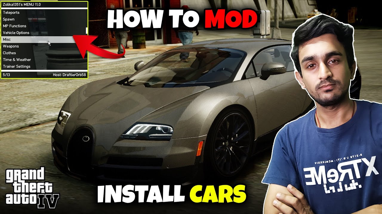 How to Install Mods in GTA 4 | How to Install Cars in GTA 4 | Zolika ...