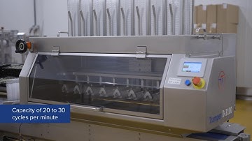 Tramper D-3100 | stand-alone tray denester for multiple cavity trays