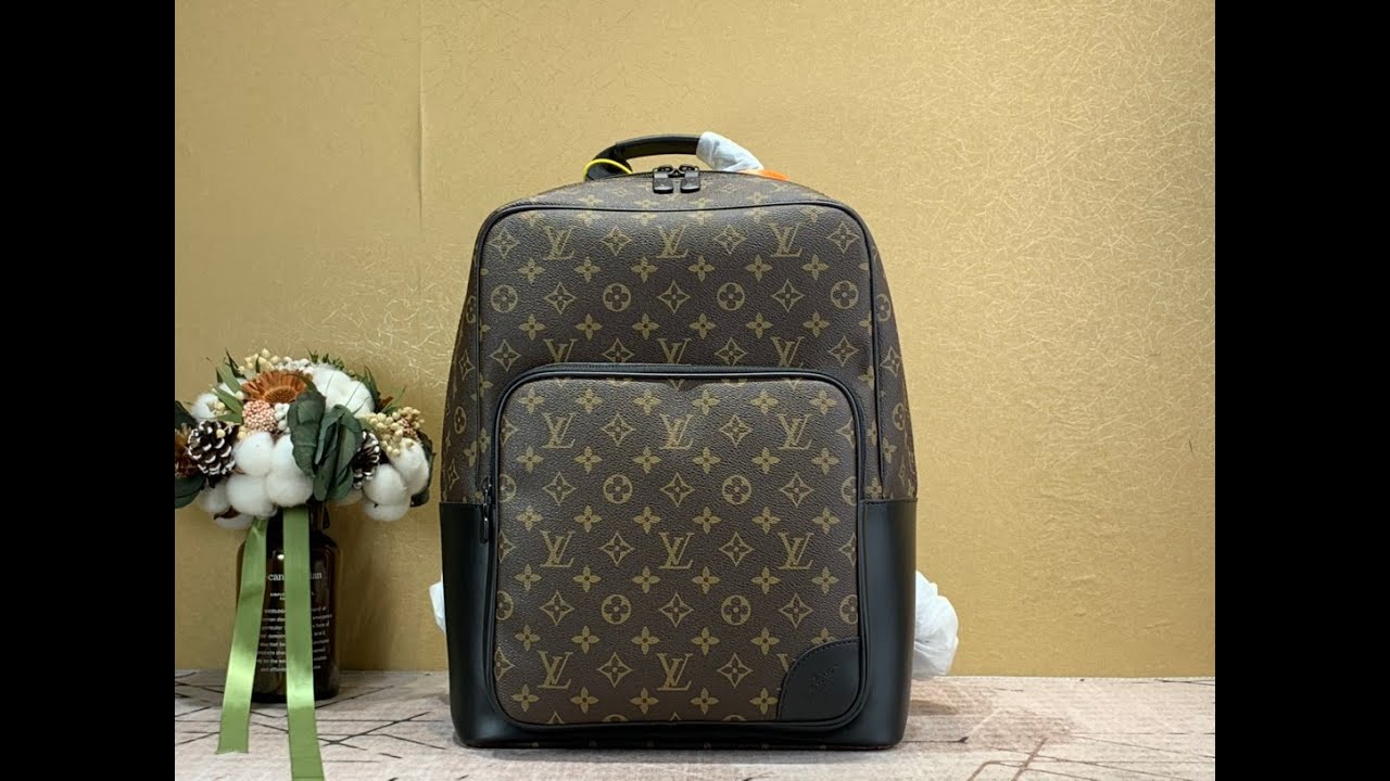 Louis Vuitton Monogram Macassar Dean Backpack - Brown Backpacks
