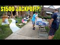 THIS CRAZY YARD SALE JACKPOT COST ME $1