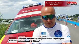 Triatlonul DANUBEMAN, o ediție de succes cu participare internațională, la Călărași