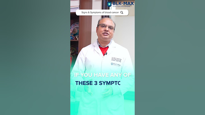 Signs and symptoms of Blood Cancer