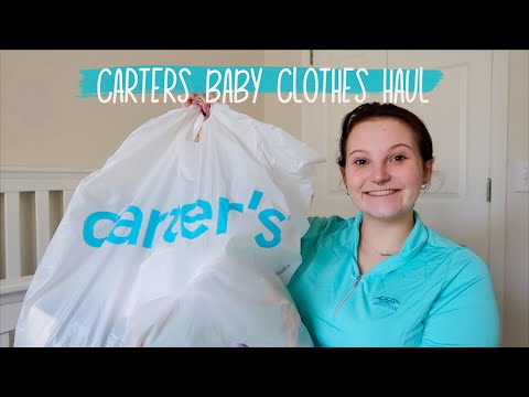 CARTERS BABY CLOTHES HAUL | cute baby boy clothes