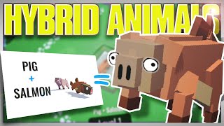 I Created An AWESOME Crossbred Animal-Warrior! (Hybrid Animals Gameplay)