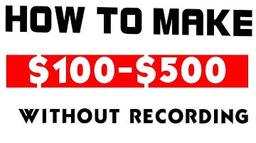 How to make $100   500  on YouTube Without making videos  Work From Home 2020