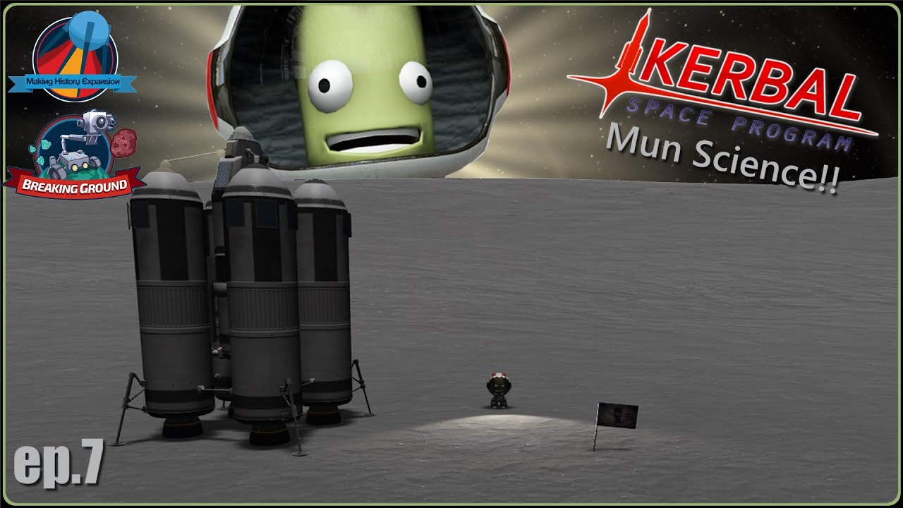 This Mun Landing Is Not Fake - Kerbal Space Program ep7 - YouTube