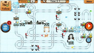 Rail Maze 2 Long Train Level Game | Train Crisis Maze Puzzle Game | Android Gameplay #815