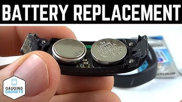 Garmin Vivofit Battery Replacement Tutorial - Vivofit How To