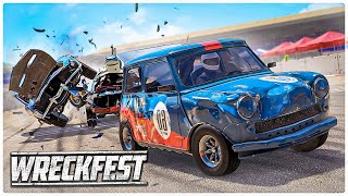 Вернулся в Онлайн Врекфест! Гонки на Выживание Теперь Вдвоём! - Wreckfest Онлайн