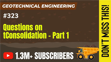 Questions on Consolidation Part 1 | Geotechnical Engineering - GATE