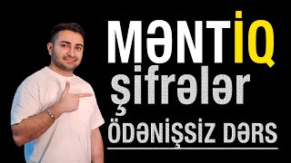 Mənti̇q Sıfırdan Ödənişsiz Dərs 1