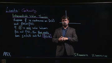 Limits: Continuity - 08. IVT - statement