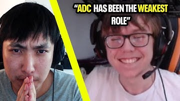 ADC is the WORST ROLE? Doublelift Reacts to Thebausffs on the Current State of ADC