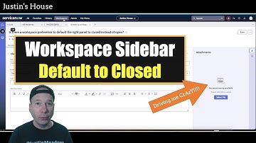 How to Default Workspace Sidebar to Closed