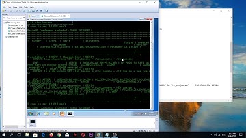 TUTORIAL PEMBUATAN TRIGGER DI CMD MYSQL